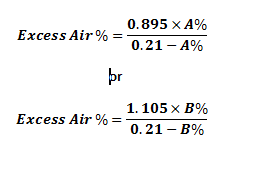 Excess_air_calculation